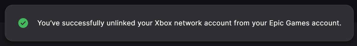This confirms that the console account has been removed successfully